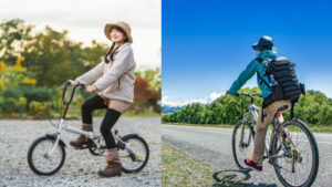 ポタリングとサイクリング