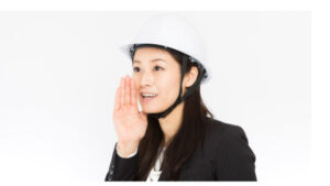 工事現場ヘルメット